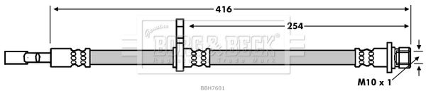 BORG & BECK Jarruletku BBH7601